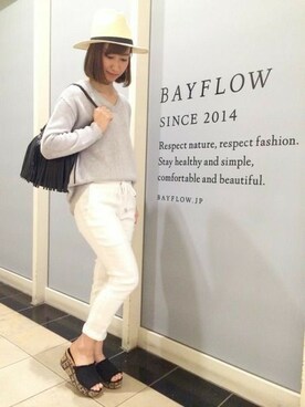 BAYFLOW ららぽーとTOKYO-BAY店さんのコーディネート