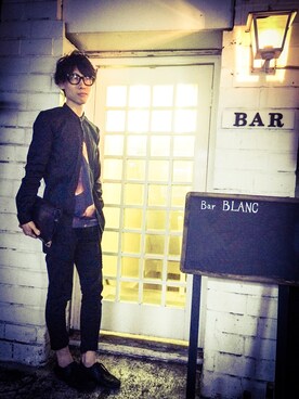 「GIVENCHY」｜「アイテム（その他）」を使った、Novさん（メンズ・178cm）の秋コーディネート