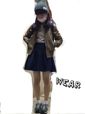 なべびさん（レディース・158cm）の秋コーディネート