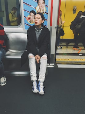 「musium div（musium div）のアイテム」を使った、SUKINOさん（レディース・165cm）の春コーディネート