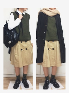 pinoさん（レディース・158cm）の冬コーディネート