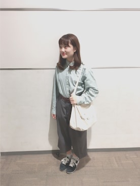 「青文字系」｜naoさん（レディース・153cm）の秋コーディネート