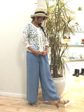 Bou Jeloud博多ゆめタウンさん（レディース・162cm）の夏コーディネート