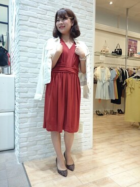 「boujeloud」｜「アイテム（デニムジャケット）」を使った、Bou Jeloud博多ゆめタウンさん（レディース・158cm）の夏コーディネート