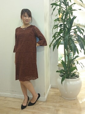 「boujeloud」｜「アイテム（ワンピース/ドレス）」を使った、Bou Jeloud博多ゆめタウンさん（レディース・158cm）の夏コーディネート