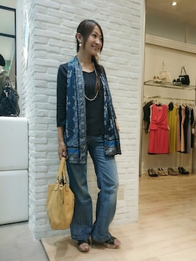 Bou Jeloud博多ゆめタウンさん（レディース・162cm）の夏コーディネート