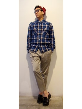 「M（エム）のアイテム」を使った、nobuさん（メンズ・178cm）の冬コーディネート