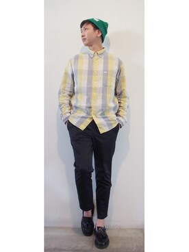 「Loake（ローク）のアイテム」を使った、nobuさん（メンズ・178cm）の冬コーディネート