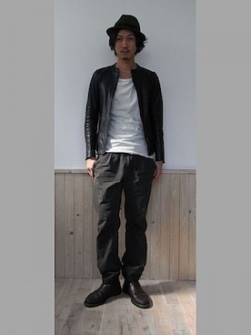 「J.Sabatino（ジェイサバティーノ）のアイテム」を使った、nobuさんの秋コーディネート