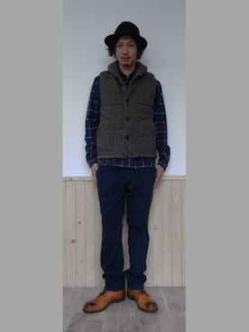 「J.Sabatino（ジェイサバティーノ）のアイテム」を使った、nobuさんの秋コーディネート