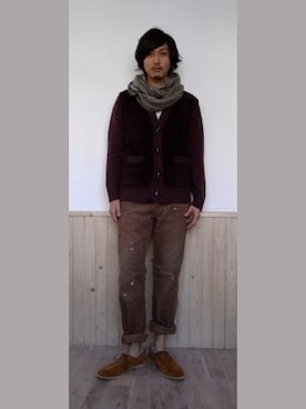 「J.Sabatino（ジェイサバティーノ）のアイテム」を使った、nobuさんの秋コーディネート