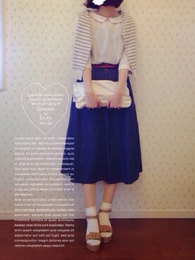 MAYUKOさん（レディース・164cm）の春コーディネート