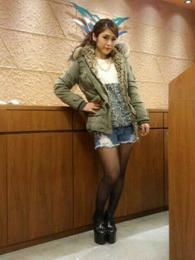 chiapiさん（レディース・157cm）の冬コーディネート