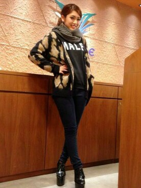 chiapiさん（レディース・157cm）の冬コーディネート