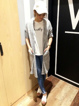 「ガウン」｜chiapiさん（レディース・157cm）の夏コーディネート