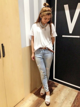 chiapiさん（レディース・157cm）の夏コーディネート