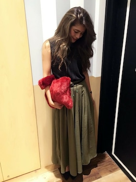 「スカンツ、カーキー」｜chiapiさん（レディース・157cm）の秋コーディネート