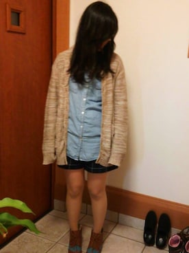 「雨」｜あやさん（レディース・163cm）の春コーディネート