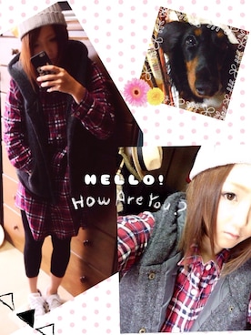 「Honeys（ハニーズ）のアイテム（ジャケット/アウター）」を使った、penpenさん（メンズ・158cm）の秋コーディネート