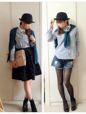 *＊HOZU＊*さん（レディース・159cm）の秋コーディネート