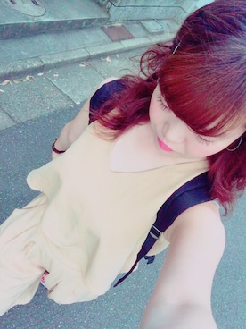 「FILA（フィラ）のアイテム（その他）」を使った、h i r o n aさん（レディース・167cm）の夏コーディネート