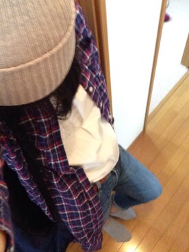「BACK NUMBER（バックナンバー）のアイテム（シャツワンピース）」を使った、むっちゃんさん（レディース・168cm）の夏コーディネート