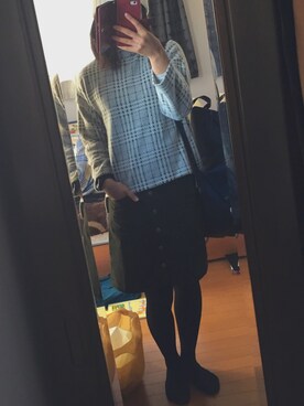 むっちゃんさん（レディース・168cm）の冬コーディネート