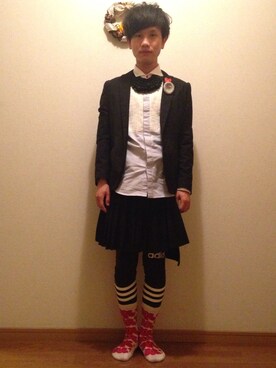 いずっちさん（メンズ・165cm）の春コーディネート