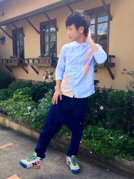 いずっちさん（メンズ・165cm）の秋コーディネート