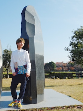 いずっちさん（メンズ・165cm）の秋コーディネート