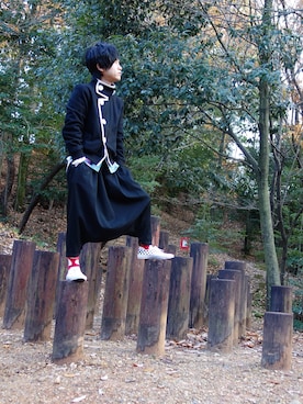 いずっちさん（メンズ・165cm）の冬コーディネート