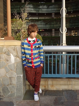 いずっちさん（メンズ・165cm）の冬コーディネート