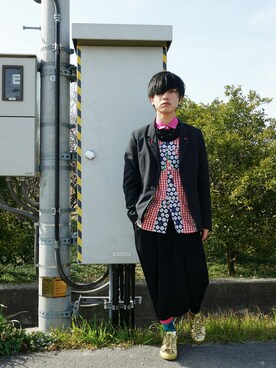 いずっちさん（メンズ・165cm）の冬コーディネート