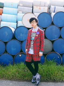 いずっちさん（メンズ・165cm）の春コーディネート