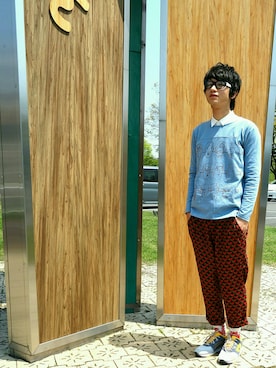 いずっちさん(メンズ・165cm)の春コーディネート