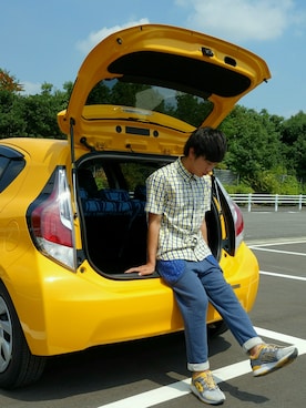 いずっちさん（メンズ・165cm）の夏コーディネート