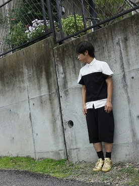 いずっちさん（メンズ・165cm）の夏コーディネート