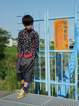 いずっちさん（メンズ・165cm）の秋コーディネート