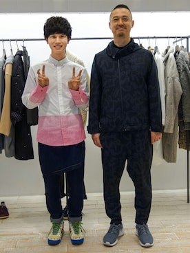 いずっちさん（メンズ・165cm）の冬コーディネート