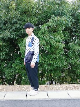 いずっちさん（メンズ・165cm）の春コーディネート