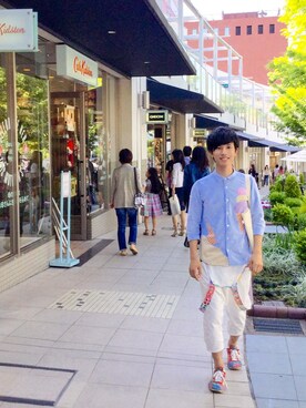 いずっちさん（メンズ・165cm）の春コーディネート