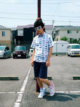 いずっちさん（メンズ・165cm）の夏コーディネート