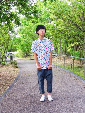 いずっちさん(メンズ・165cm)の夏コーディネート