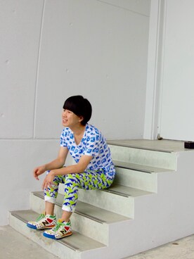 いずっちさん（メンズ・165cm）の夏コーディネート