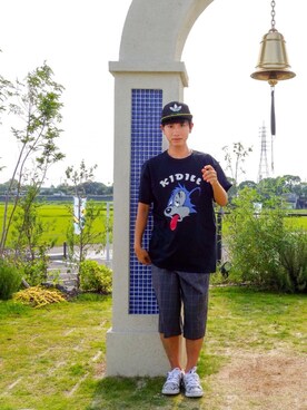 いずっちさん（メンズ・165cm）の夏コーディネート