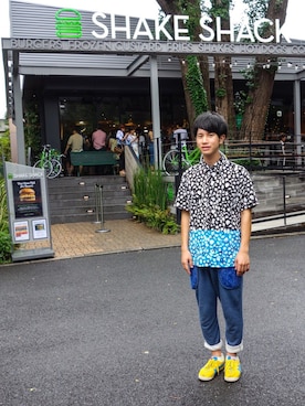 いずっちさん（メンズ・165cm）の夏コーディネート