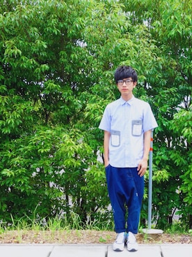 いずっちさん（メンズ・165cm）の夏コーディネート