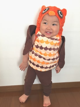 「wearhalloween2016」｜emamonさん（キッズ・70cm）の秋コーディネート