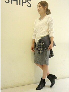 増田さん(レディース・157cm)の夏コーディネート