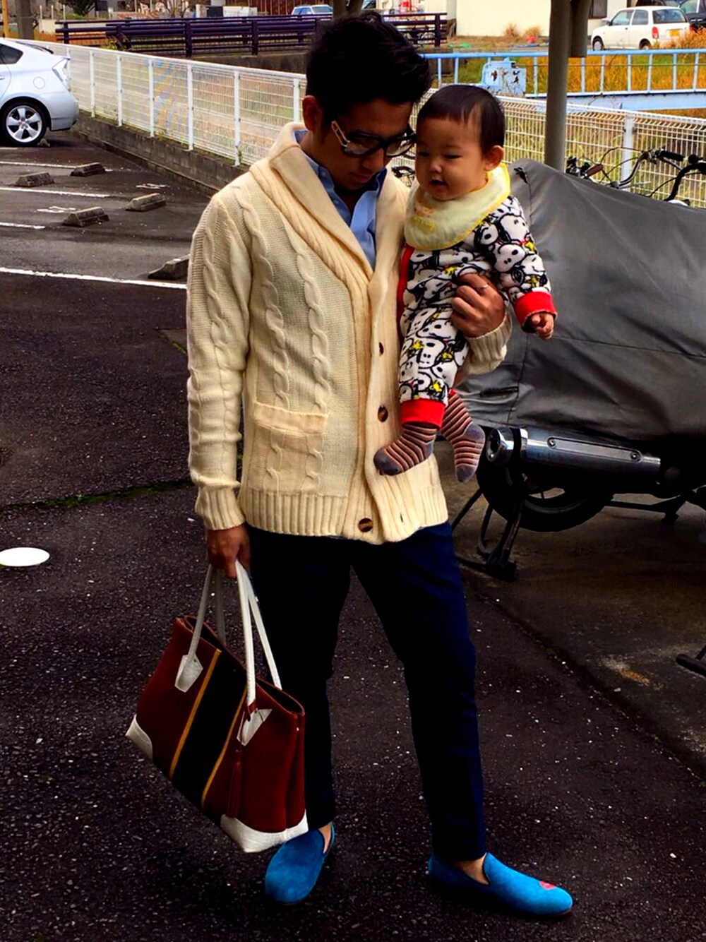masariceさん（メンズ・165cm）の冬コーディネートの1枚目の写真